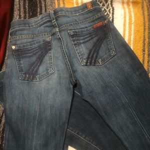 7 for all mankind dojo jeans!